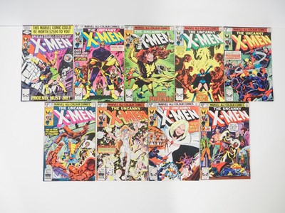 Lot 341 - UNCANNY X-MEN #129 to 137 (THE DARK PHOENIX...