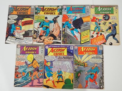 Lot 384 - ACTION COMICS #326, 332, 338, 341, 343, 372,...