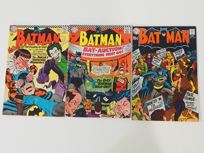 Lot 391 - BATMAN #186, 191, 214 (3 in Lot) - (1966/1969 -...