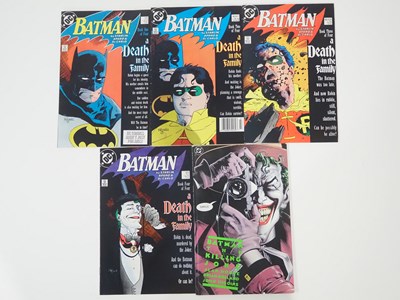 Lot 396 - BATMAN #426, 427, 428, 429 + THE KILLING JOKE...