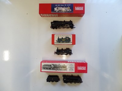 Lot 243 - A group of kitbuilt steam locomotives by WILLS...