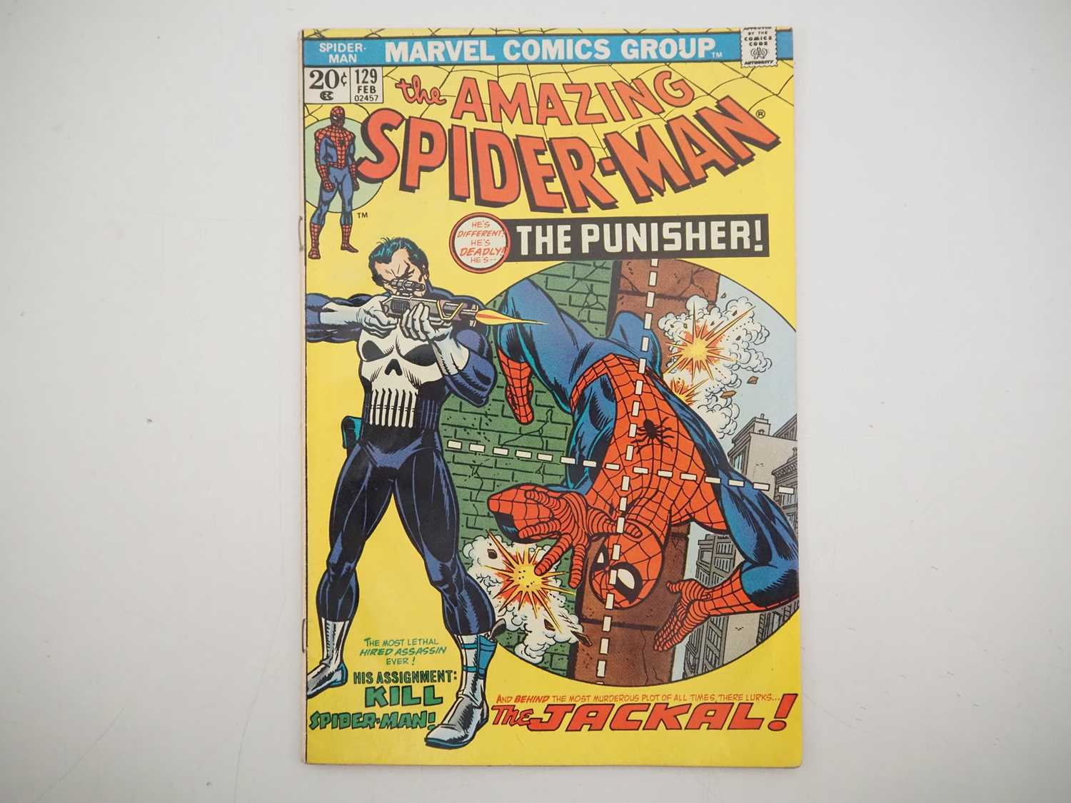 Lot 437 - AMAZING SPIDER-MAN #129 - (1974 - MARVEL) -...