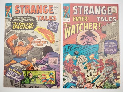 Lot 451 - STRANGE TALES #132 & 134 (2 in Lot) - (1965 -...