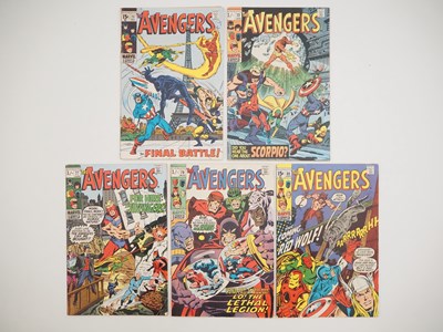 Lot 461 - AVENGERS #71, 72, 77, 79, 80 (5 in Lot) -...