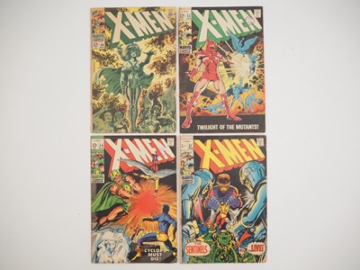 Lot 479 - X-MEN #50, 52, 54, 57 (4 in Lot) - (1968/1969 -...