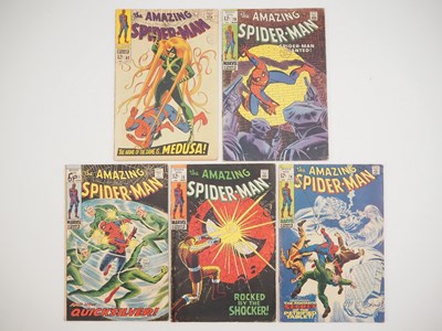 Lot 482 - AMAZING SPIDER-MAN #62, 70, 71, 72, 74 (5 in...