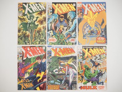 Lot 487 - X-MEN #50, 57, 58, 59, 61, 66 (6 in Lot) -...