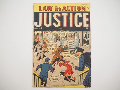 Lot 490 - JUSTICE COMICS #5 (1948 - ATLAS) - "Blueprint...