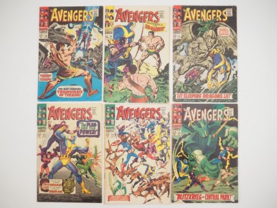 Lot 494 - AVENGERS #39, 40, 41, 42, 44, 45 (6 in Lot) -...