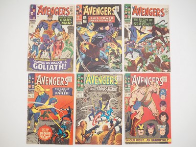 Lot 495 - AVENGERS #28, 29, 32, 35, 36, 38 (6 in Lot) -...