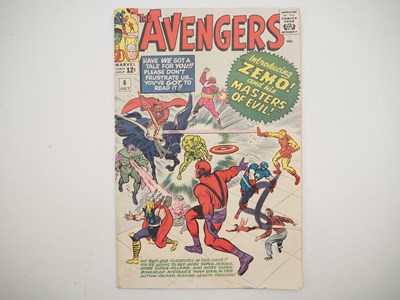 Lot 496 - AVENGERS #6 (1964 - MARVEL) - Includes the...