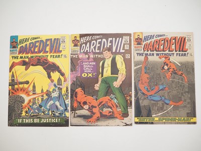 Lot 498 - DAREDEVIL #14, 15, 16 (3 in Lot) - (1966 -...