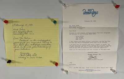 Lot 506 - A group of 60s musicians' autographs...