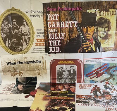 Lot 91 - WESTERNS - A group of Western film posters...