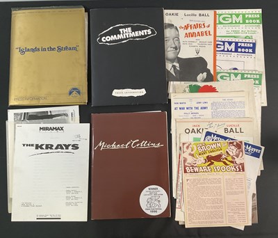 Lot 60 - A collection of movie press packs to include...