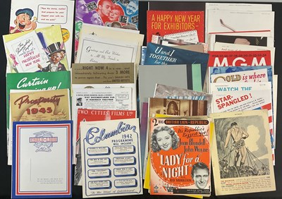 Lot 65 - A quantity of trade advertisements for movie...