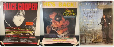 Lot 305 - ALICE COOPER - A group of three Alice Cooper...