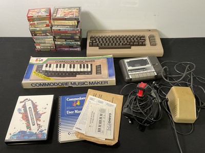 Lot 660 - A Commodore 64, collection of 25 games...