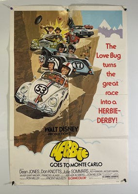 Lot 78 - HERBIE - A group of HERBIE film posters...