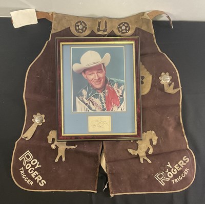 Lot 89 - ROY ROGERS - A pair of Roy Roger's cowboy...