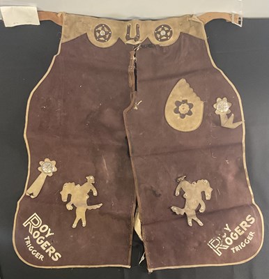 Lot 89 - ROY ROGERS - A pair of Roy Roger's cowboy...