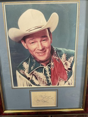 Lot 89 - ROY ROGERS - A pair of Roy Roger's cowboy...