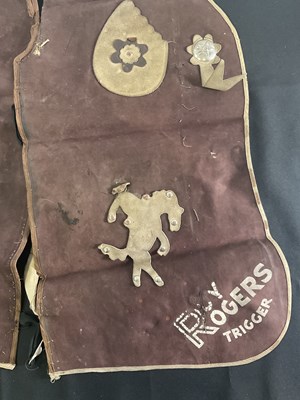 Lot 89 - ROY ROGERS - A pair of Roy Roger's cowboy...