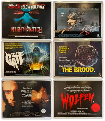 Lot 258 - MONSTERS - A group of Horror UK Quad film...