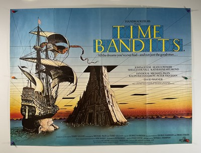 Lot 9 - TIME BANDITS (1981) UK Quad film poster...