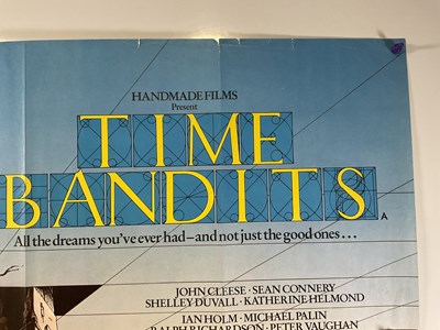 Lot 9 - TIME BANDITS (1981) UK Quad film poster...