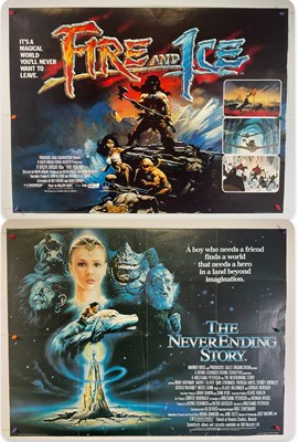 Lot 142 - A pair of 1980s Fantasy film posters...