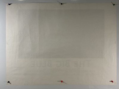 Lot 34 - THE BIG BLUE (1988) UK Quad film poster, Luc...