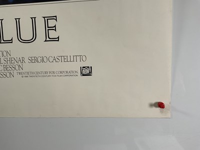 Lot 34 - THE BIG BLUE (1988) UK Quad film poster, Luc...