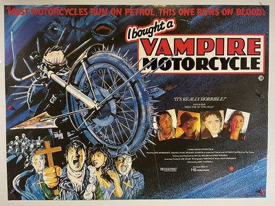 Lot 260 - I BOUGHT A VAMPIRE MOTORCYCLE (1990) UK Quad...