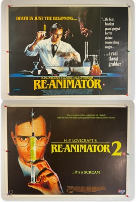 Lot 261 - RE-ANIMATOR (1985) and RE-ANIMATOR 2 (1990) UK...