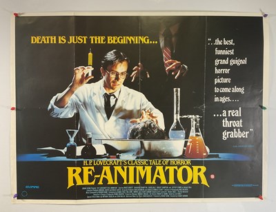 Lot 261 - RE-ANIMATOR (1985) and RE-ANIMATOR 2 (1990) UK...