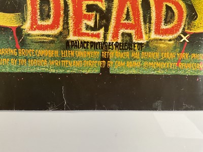Lot 270 - EVIL DEAD (1981) UK Quad film poster for the...
