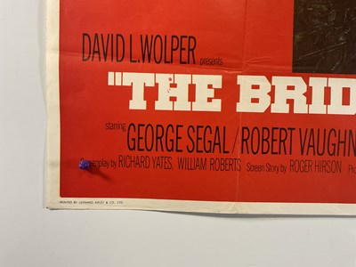 Lot 99 - THE BRIDGE AT REMAGEN (1969) - UK Quad film...