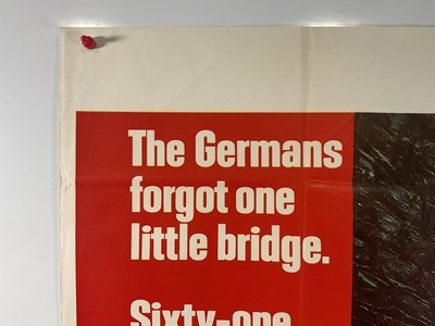 Lot 99 - THE BRIDGE AT REMAGEN (1969) - UK Quad film...