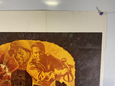 Lot 99 - THE BRIDGE AT REMAGEN (1969) - UK Quad film...
