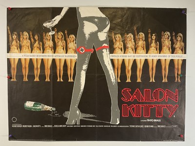 Lot 208 - SALON KITTY (MADAM KITTY) (1976) UK Quad film...