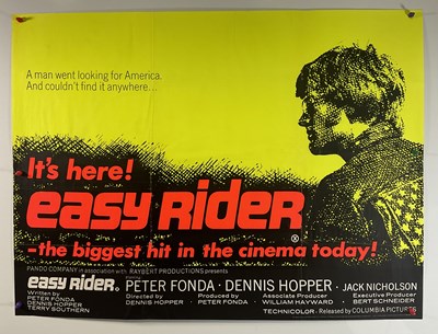 Lot 175 - EASY RIDER (1969) - UK Quad film poster -...