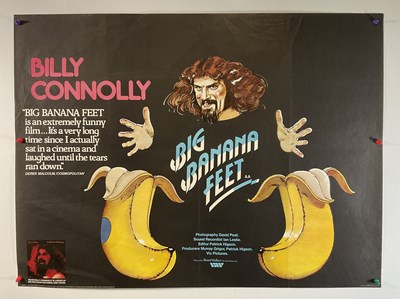 Lot 3 - BIG BANANA FEET (1977) UK Quad film poster...