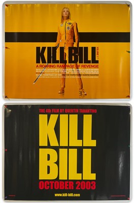 Lot 136 - KILL BILL (2003) - A pair of UK Quad film...