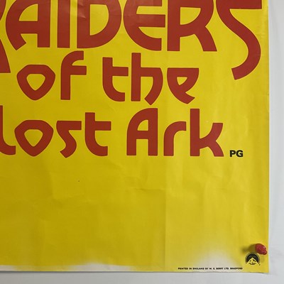 Lot 37 - INDIANA JONES - RAIDERS OF THE LOST ARK /...
