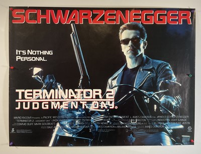 Lot 234 - TERMINATOR 2 (1991) - double sided UK Quad...