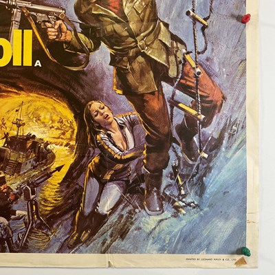 Lot 47 - WHEN EIGHT BELLS TOLL (1971) - UK Quad film...