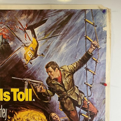 Lot 47 - WHEN EIGHT BELLS TOLL (1971) - UK Quad film...