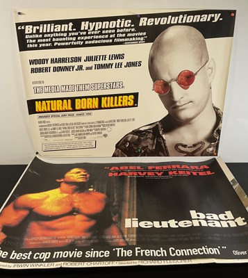 Lot 124 - A group of crime film UK Quad posters...