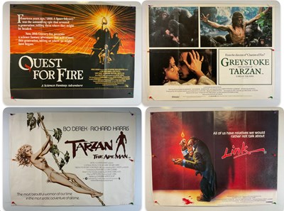 Lot 54 - A group of four UK Quad film posters themed...